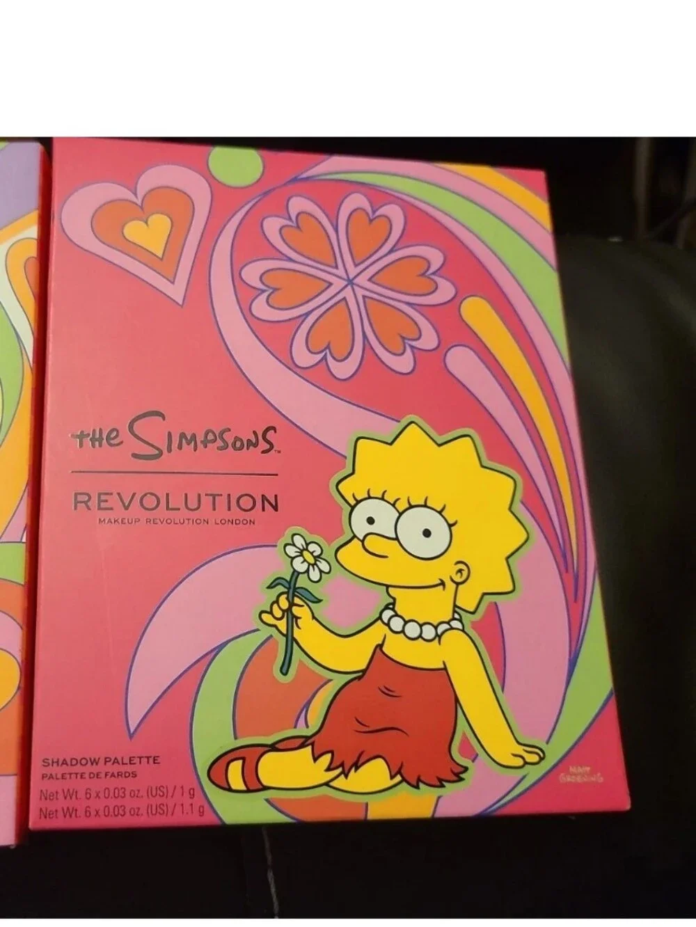 Revolution Summer of Love The Simpsons Eye Shadow Palette Set Of 2